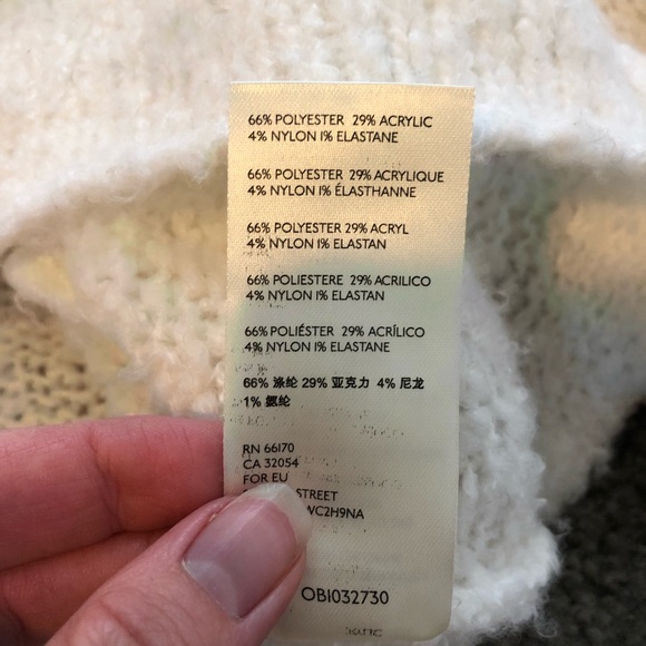 Free People BFF cowl neck sweater oversized - Picture 6 of 10